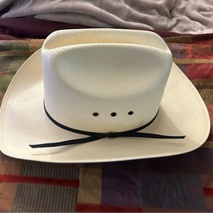 Stetson straw cowboy hat